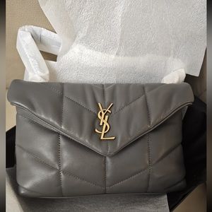 SAINT LAURENT
Loulou Puffer Toy quilted leather shoulder bag.